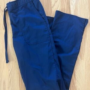 Women Tal Small Navy Scrub Pants